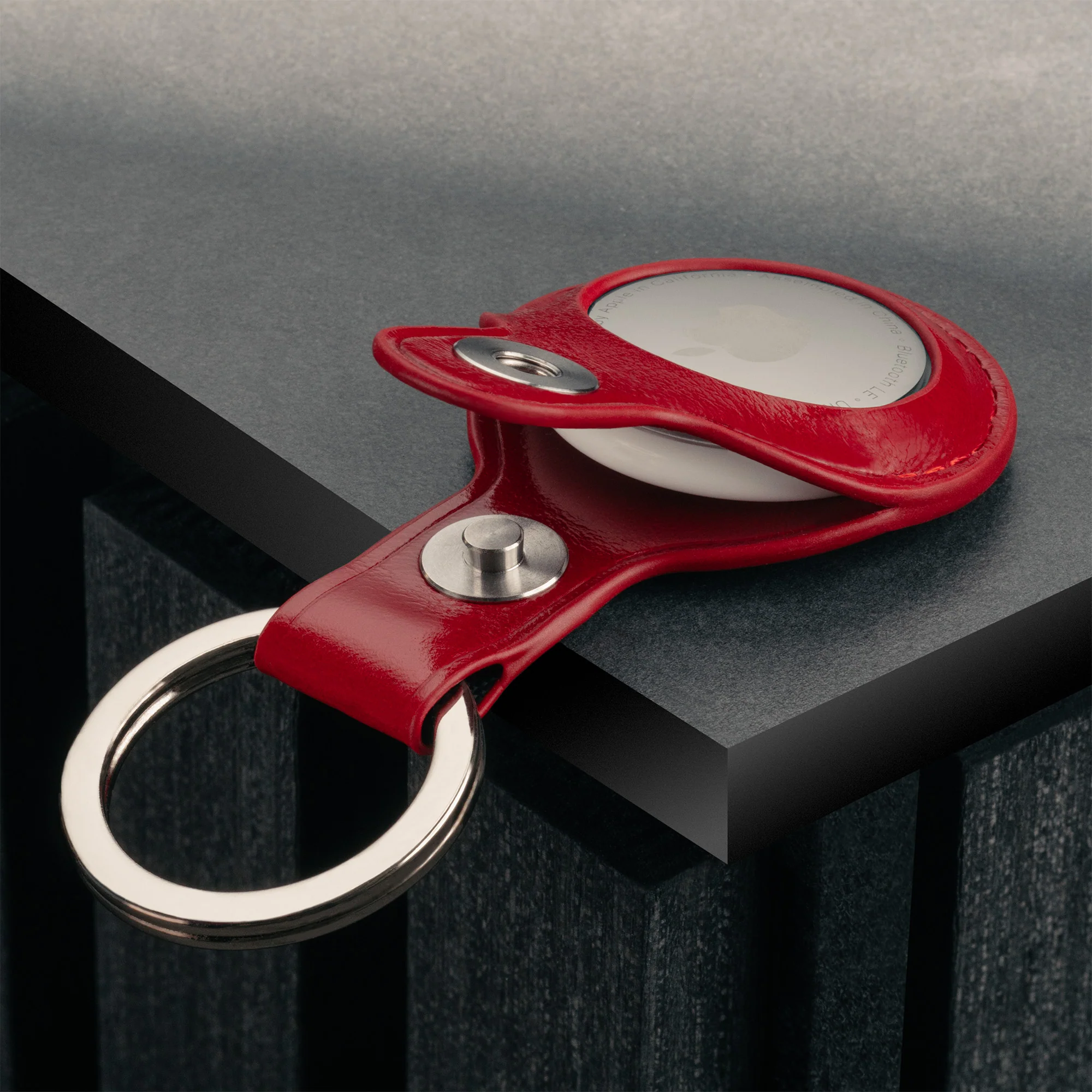 Leather AirTag Keyring - Image 19