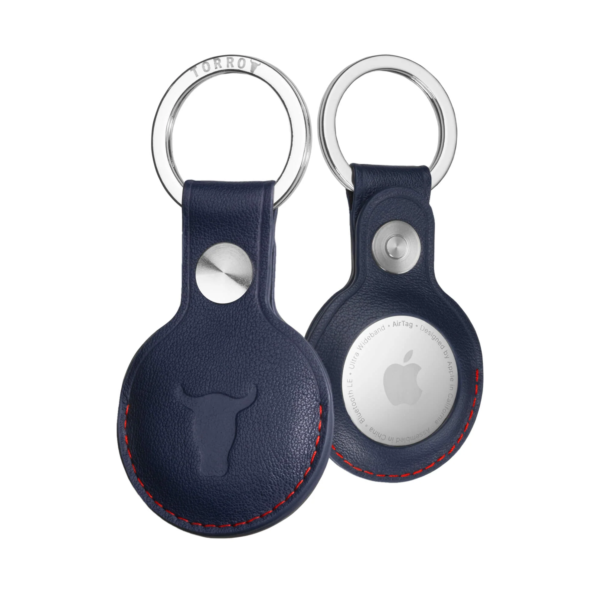 Leather AirTag Keyring - Image 6