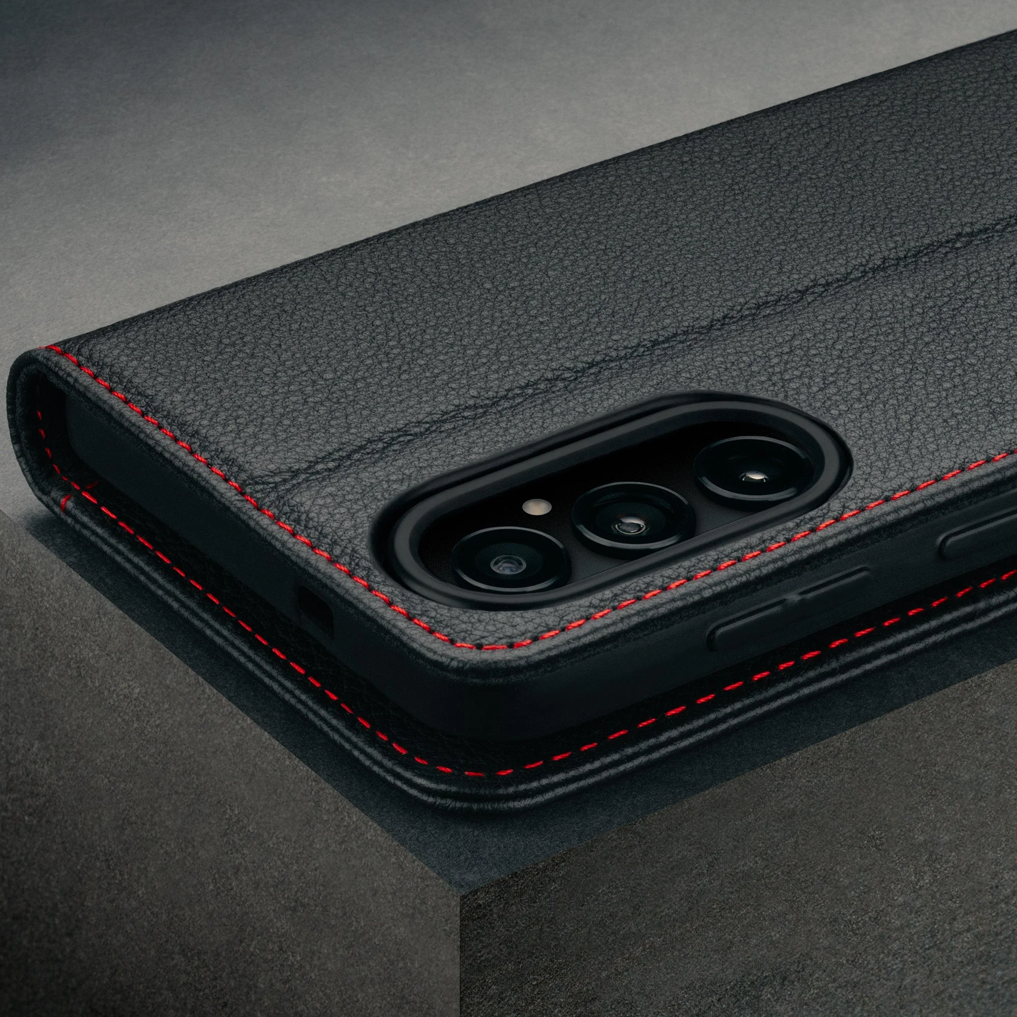 Samsung Galaxy A16 Leather Case (with Stand Function) - Image 5
