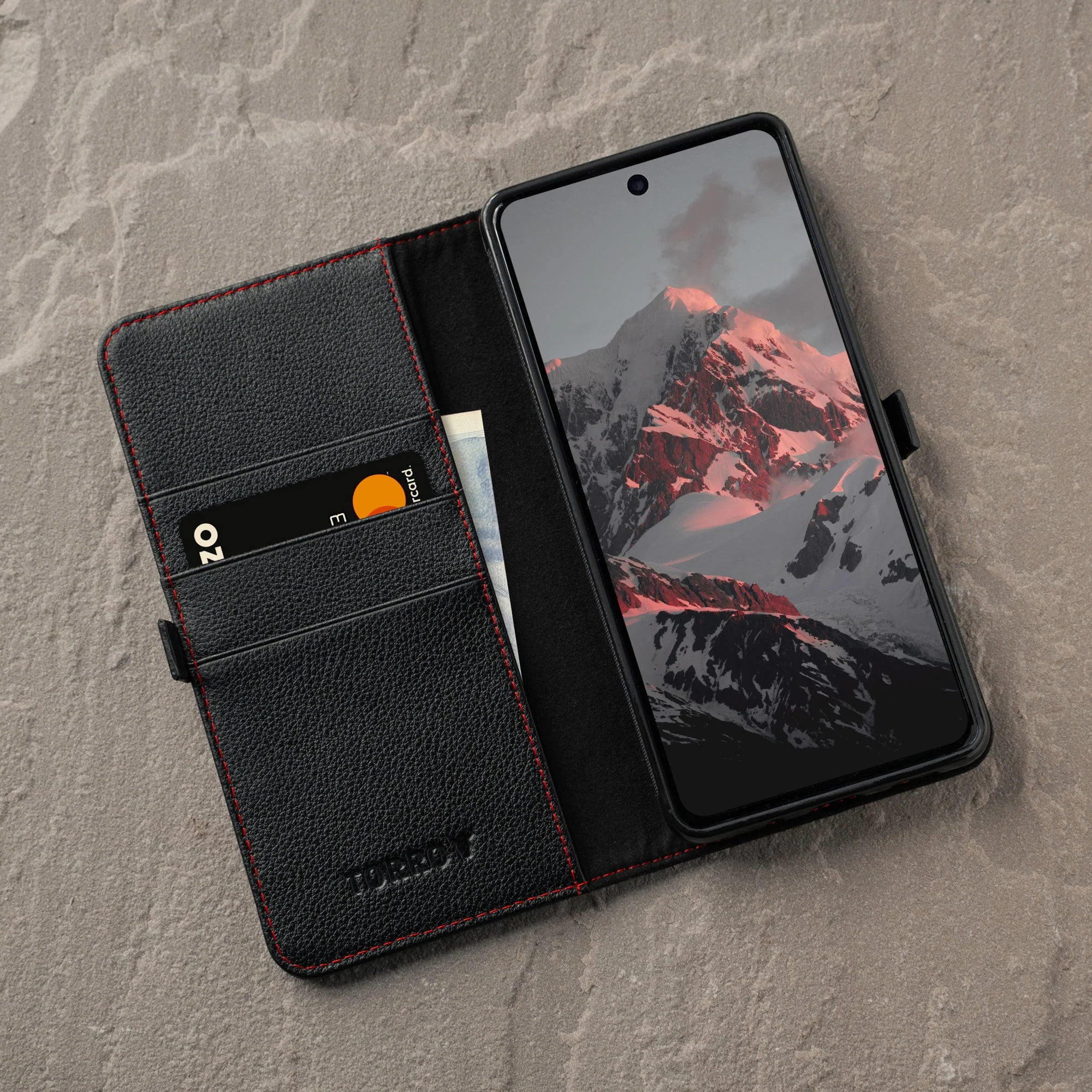 Samsung Galaxy S20 FE Leather Wallet Case (with Stand Function) - Image 4