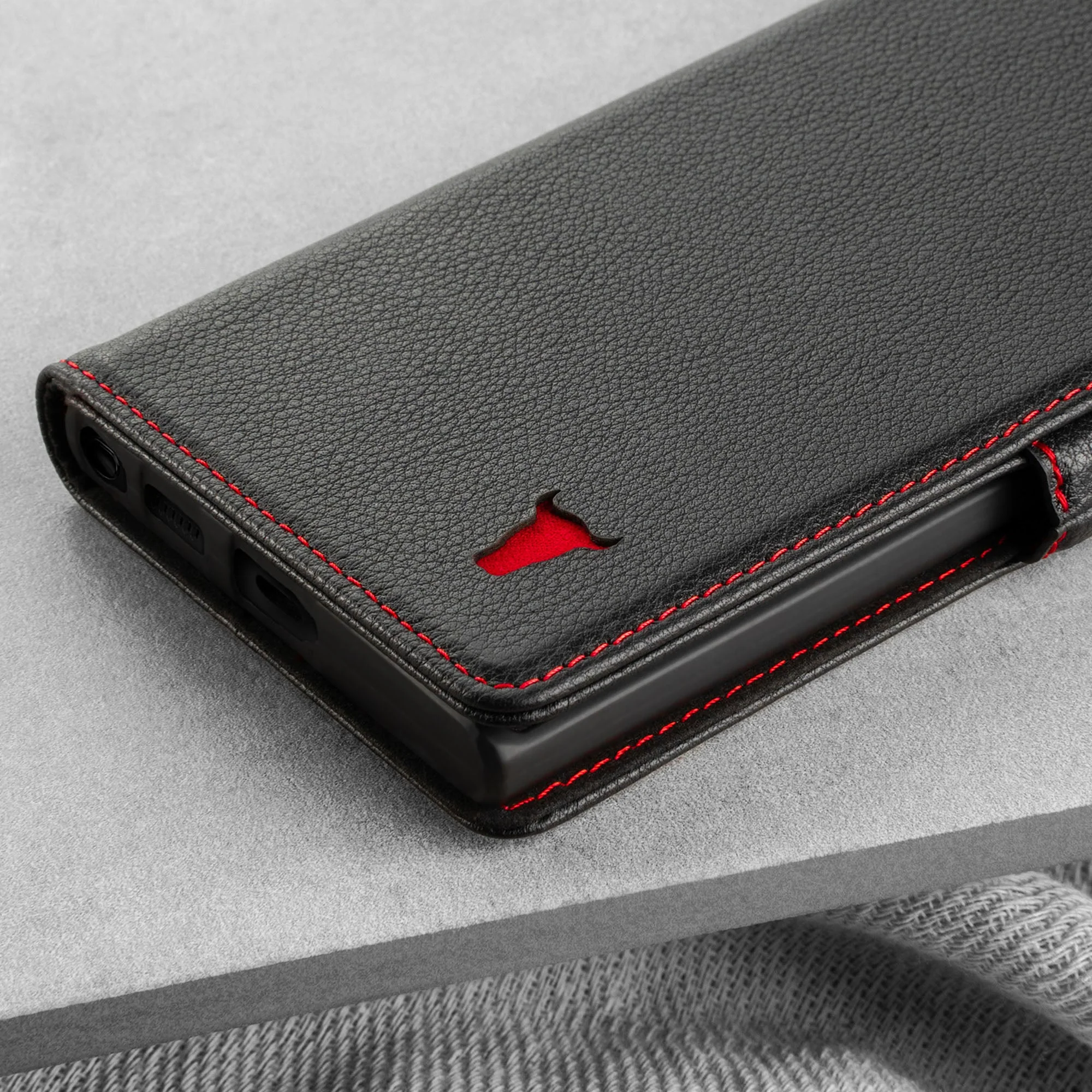 Samsung Galaxy S22 Ultra Leather Wallet Case (with Stand Function) - Image 7