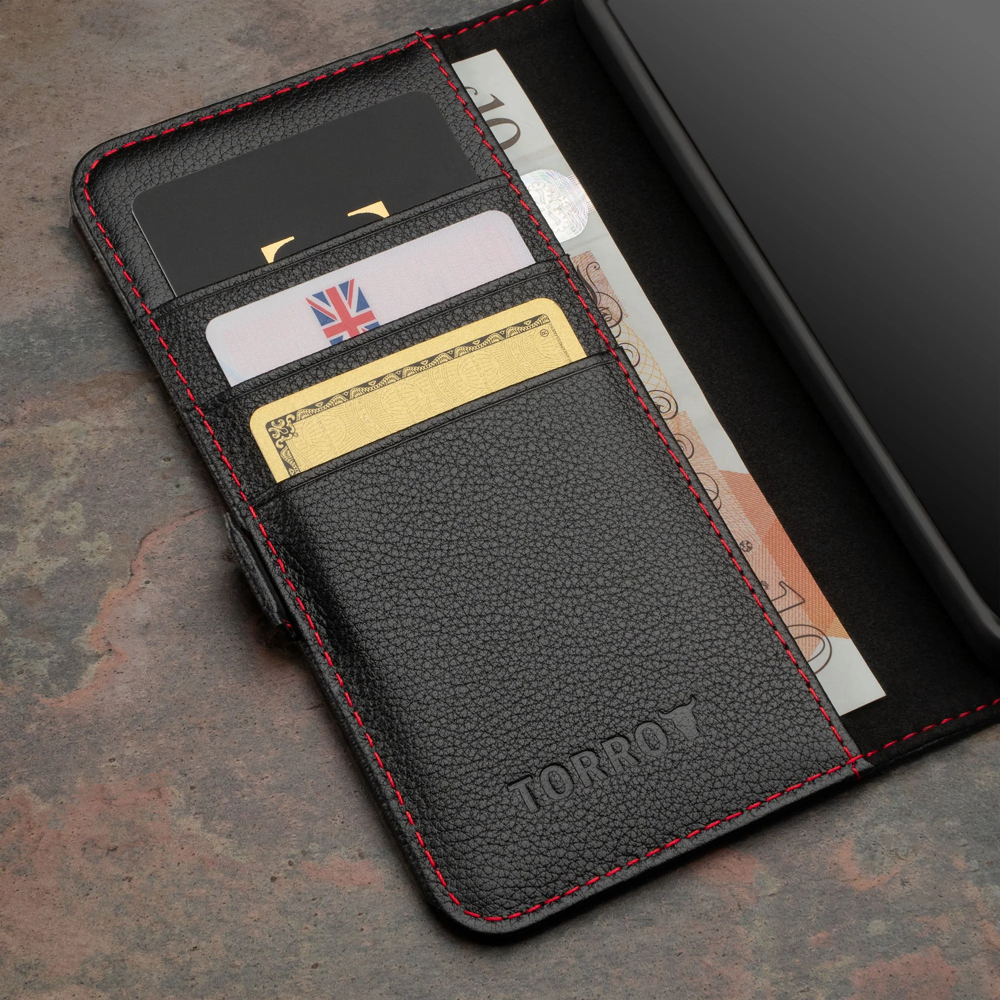 Samsung Galaxy S23 Leather Case (with Stand function) - Image 4