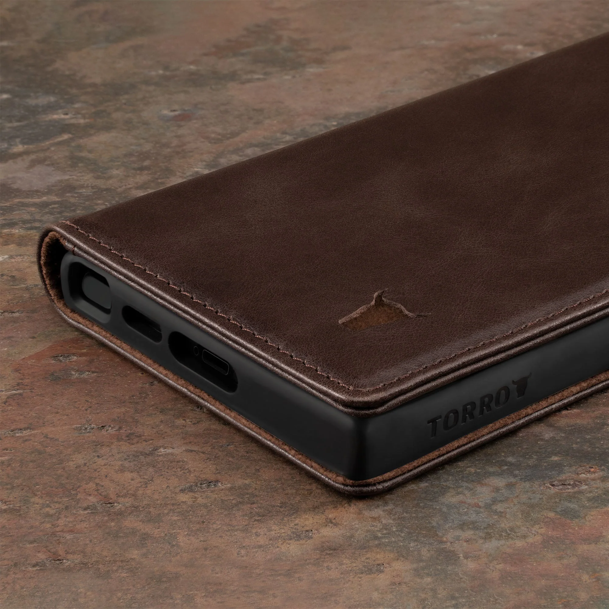 Samsung Galaxy S23 Ultra Leather Case (with Stand function) - Image 16