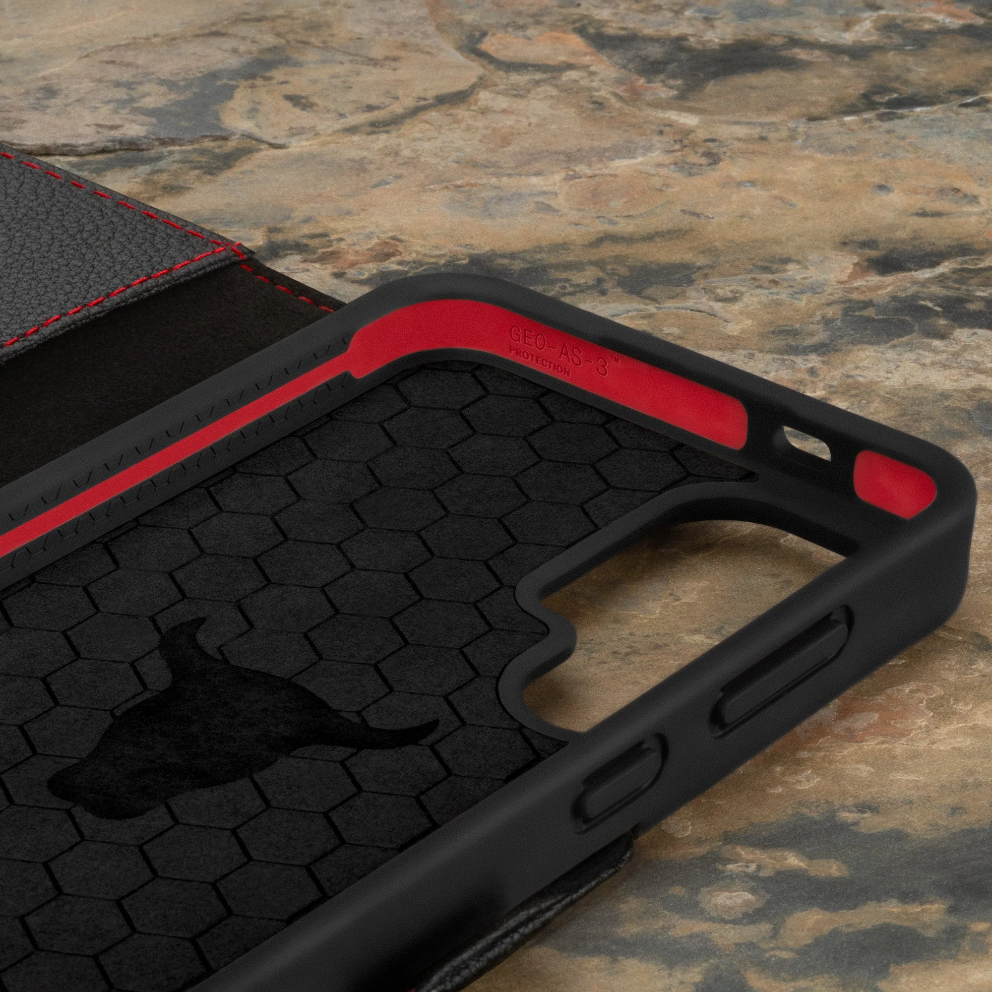 Samsung Galaxy S24 Leather Case (with Stand Function) - Image 7