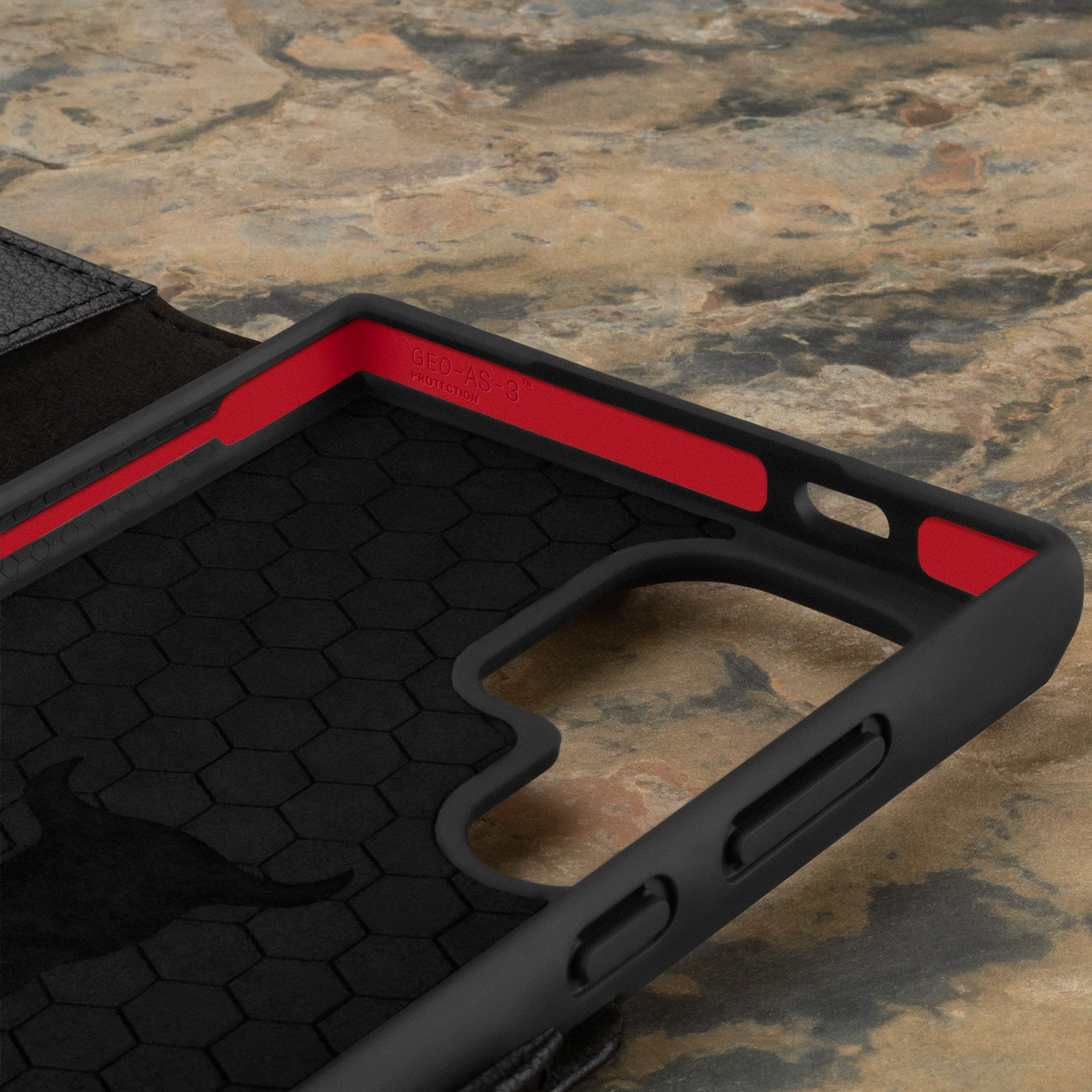 Samsung Galaxy S24 Ultra Leather Case (with Stand Function) - Image 18