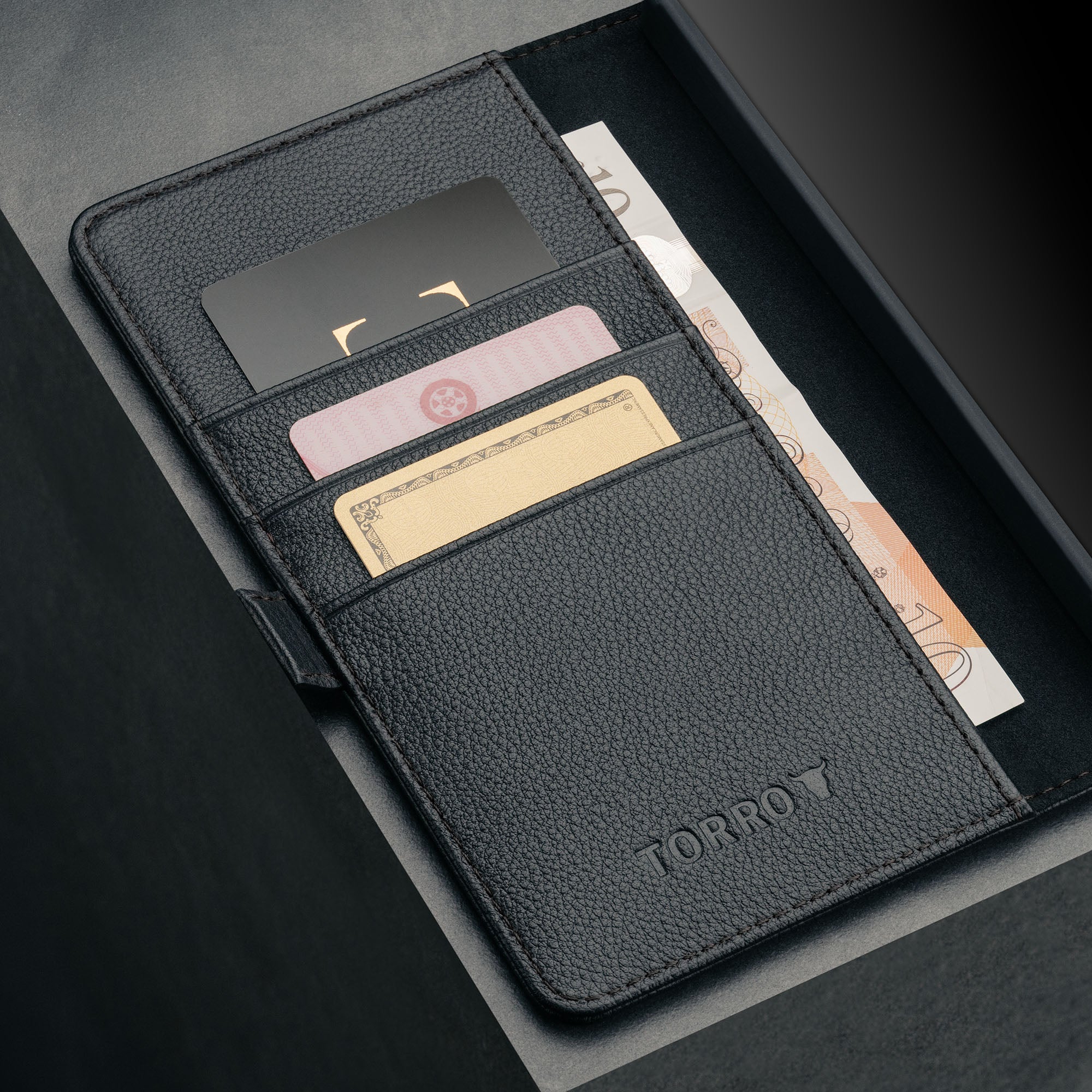 Samsung Galaxy S25 Ultra Leather Wallet Case (with Stand Function) - Image 16