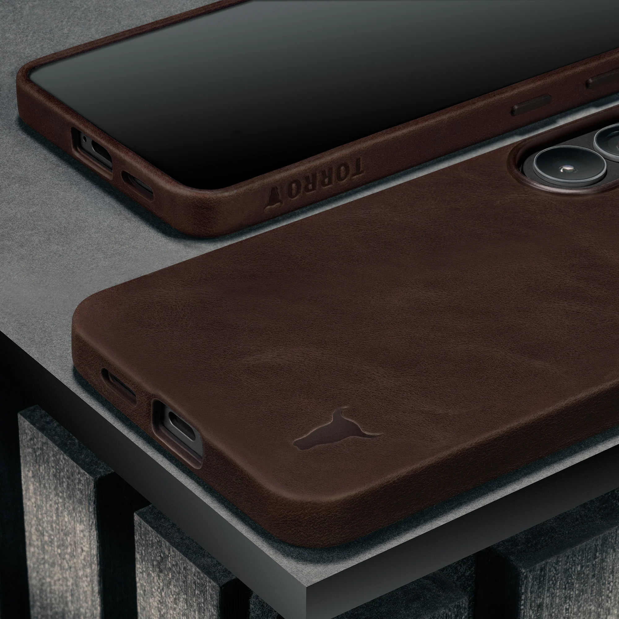 Samsung Galaxy S26+ Leather Bumper Case - Image 6