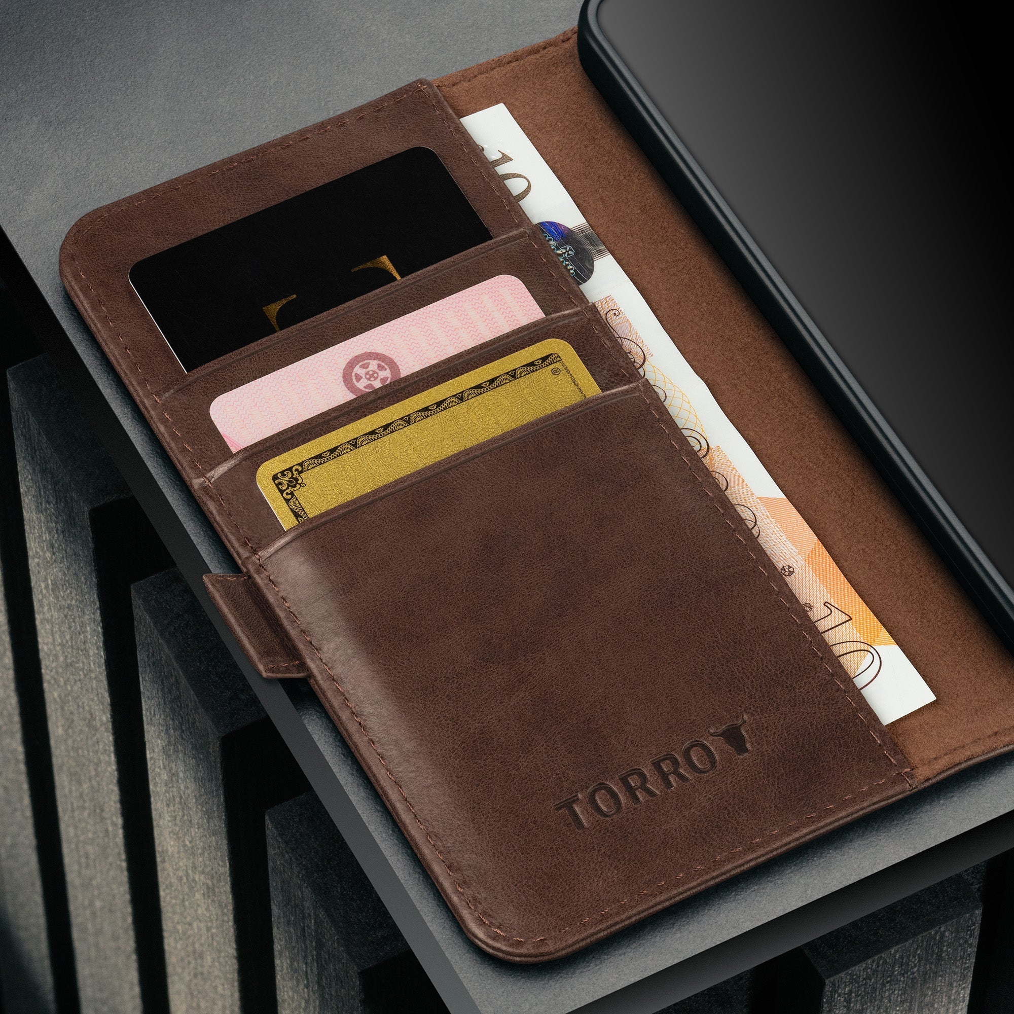 Samsung Galaxy S26+ Leather Wallet Case (with Stand Function) - Image 9