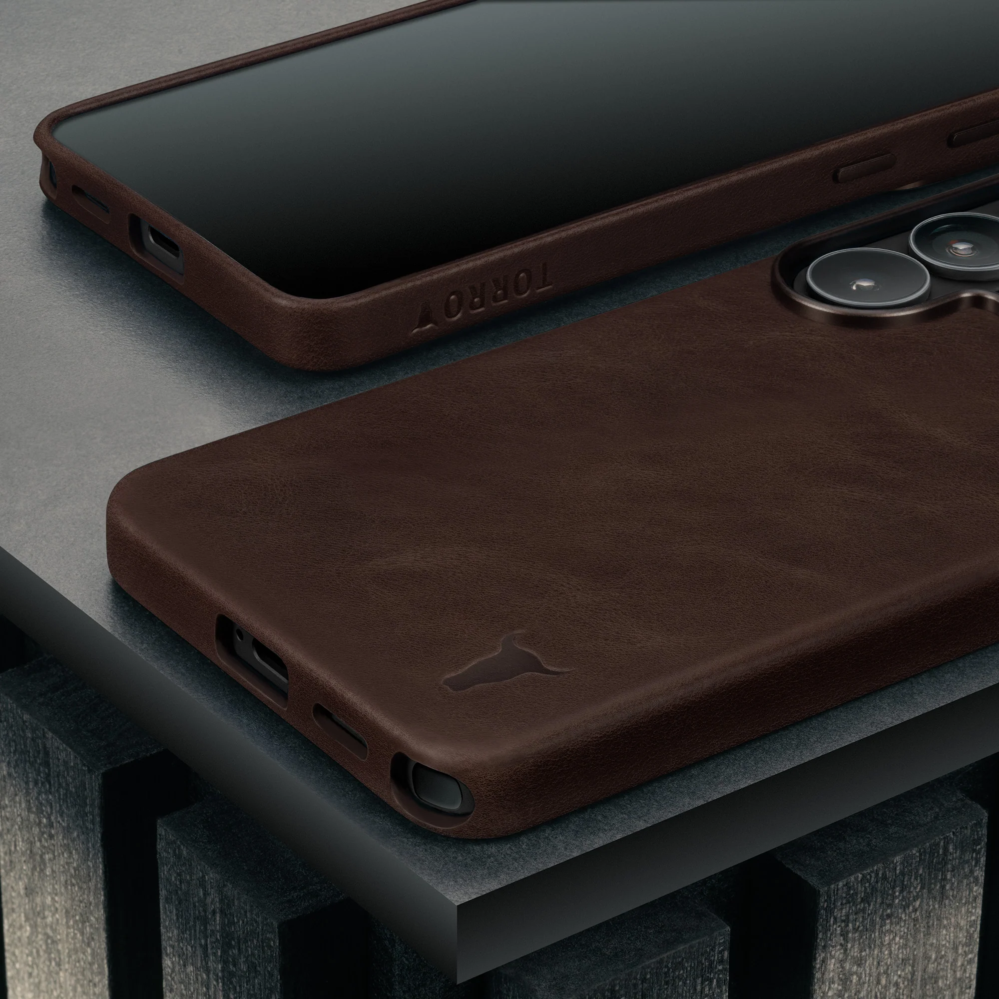 Samsung Galaxy S26 Ultra Leather Bumper Case - Image 16