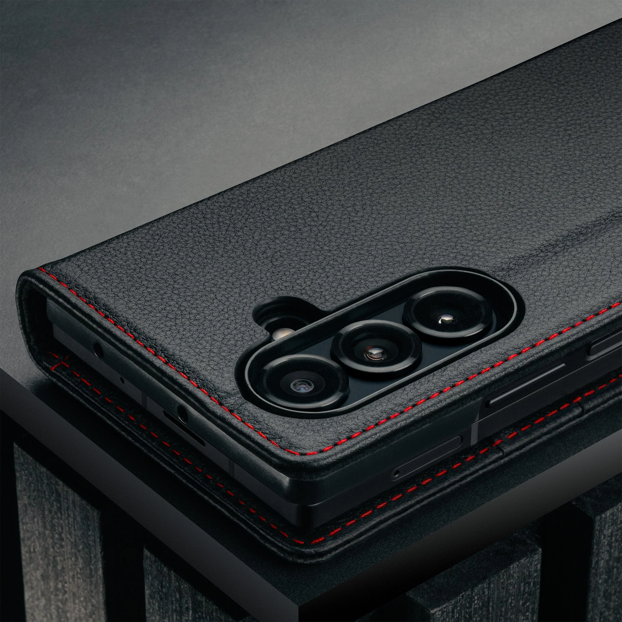 Samsung Galaxy Z Fold7 Leather Wallet Case (with Stand Function) - Image 8
