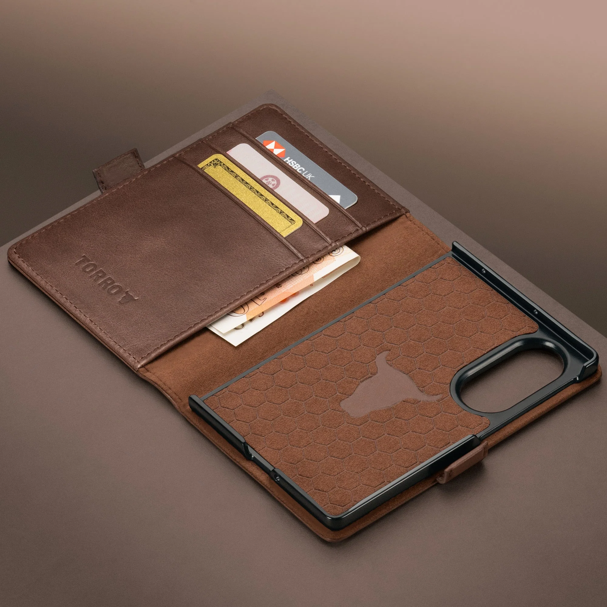 Samsung Galaxy Z Fold8 Leather Case (with Stand Function) - Image 10