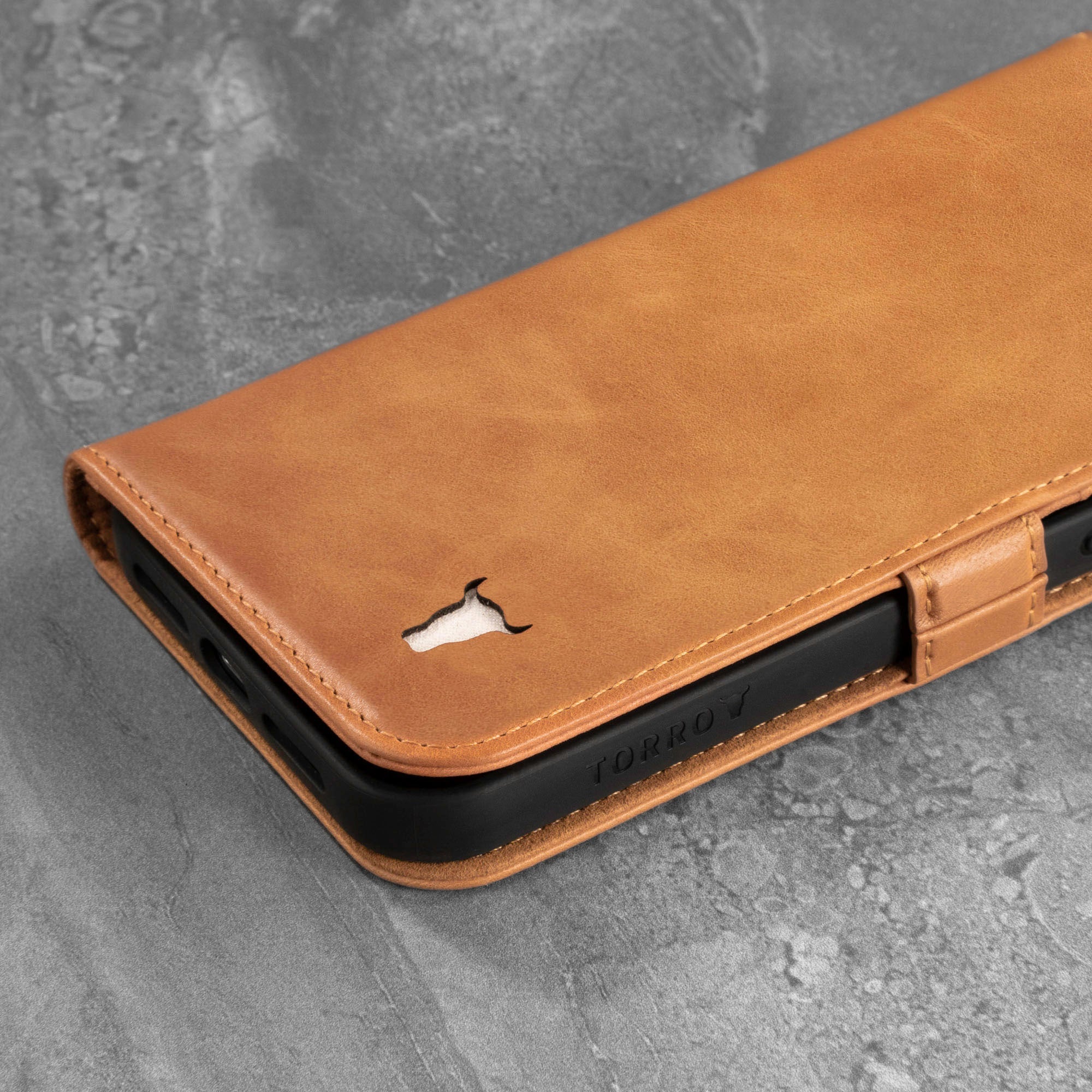 Apple iPhone 13 Leather Wallet Case (with Stand function) - Image 14