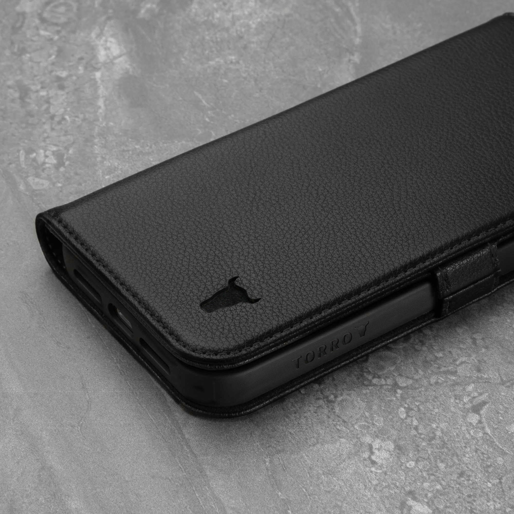 Apple iPhone 13 Leather Wallet Case (with Stand function) - Image 26