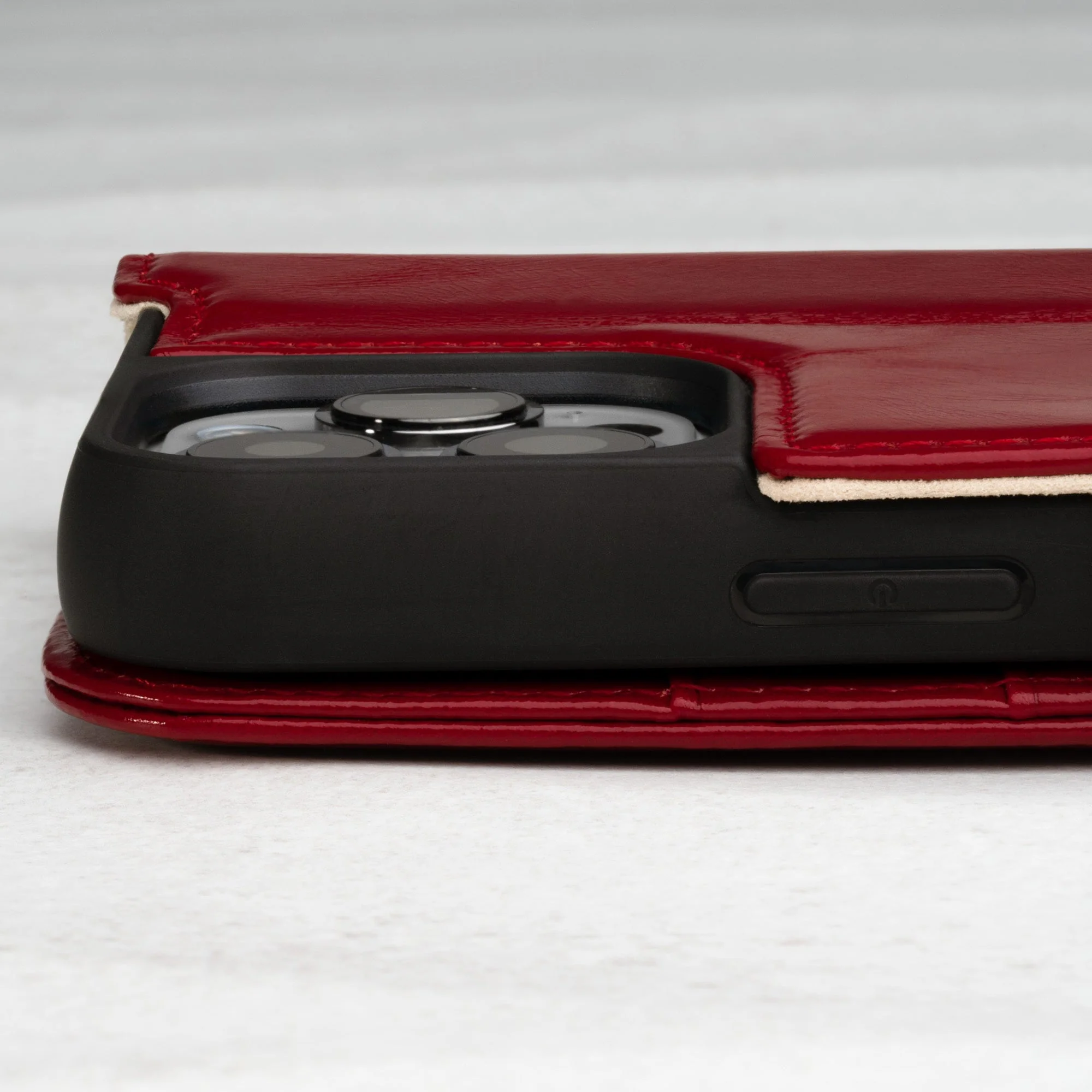 Apple iPhone 14 Pro Leather Wallet Case (with Stand function) - Image 15