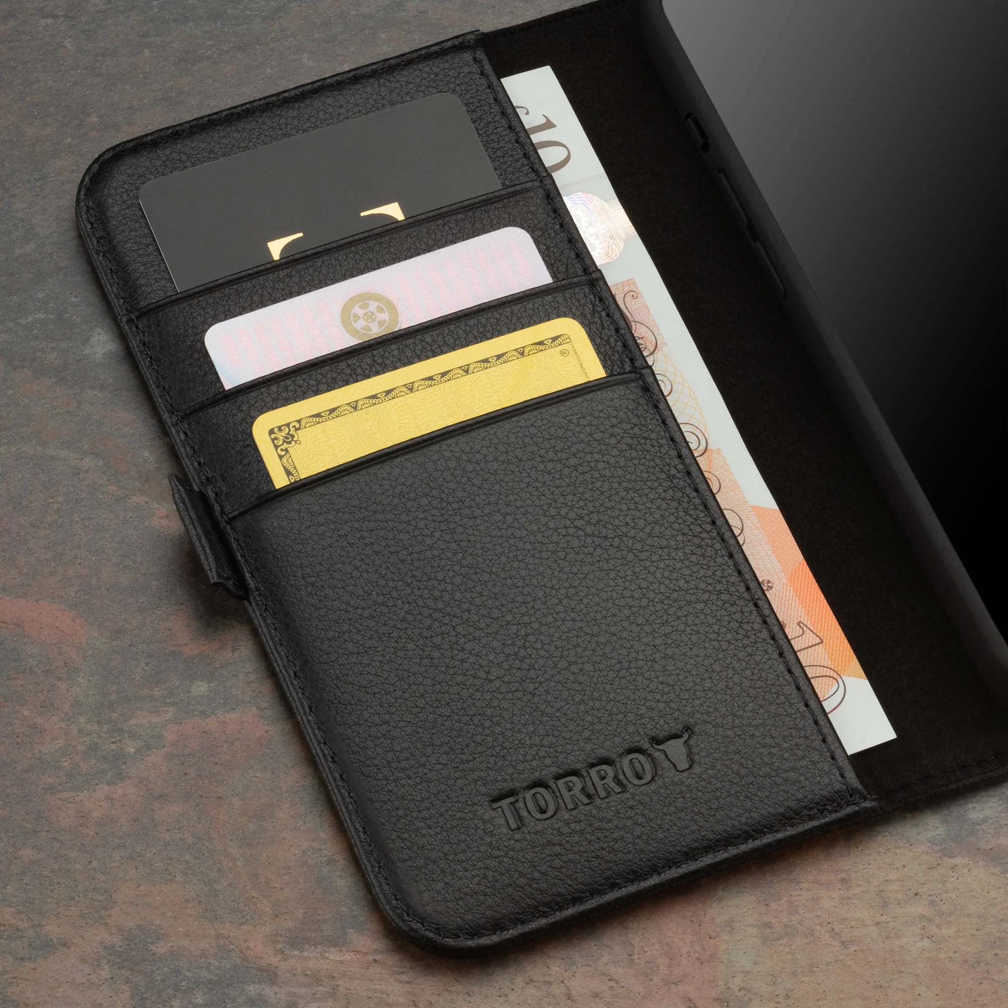 Apple iPhone 15 Pro Max Leather Wallet Case (MagSafe Charging) - Image 33