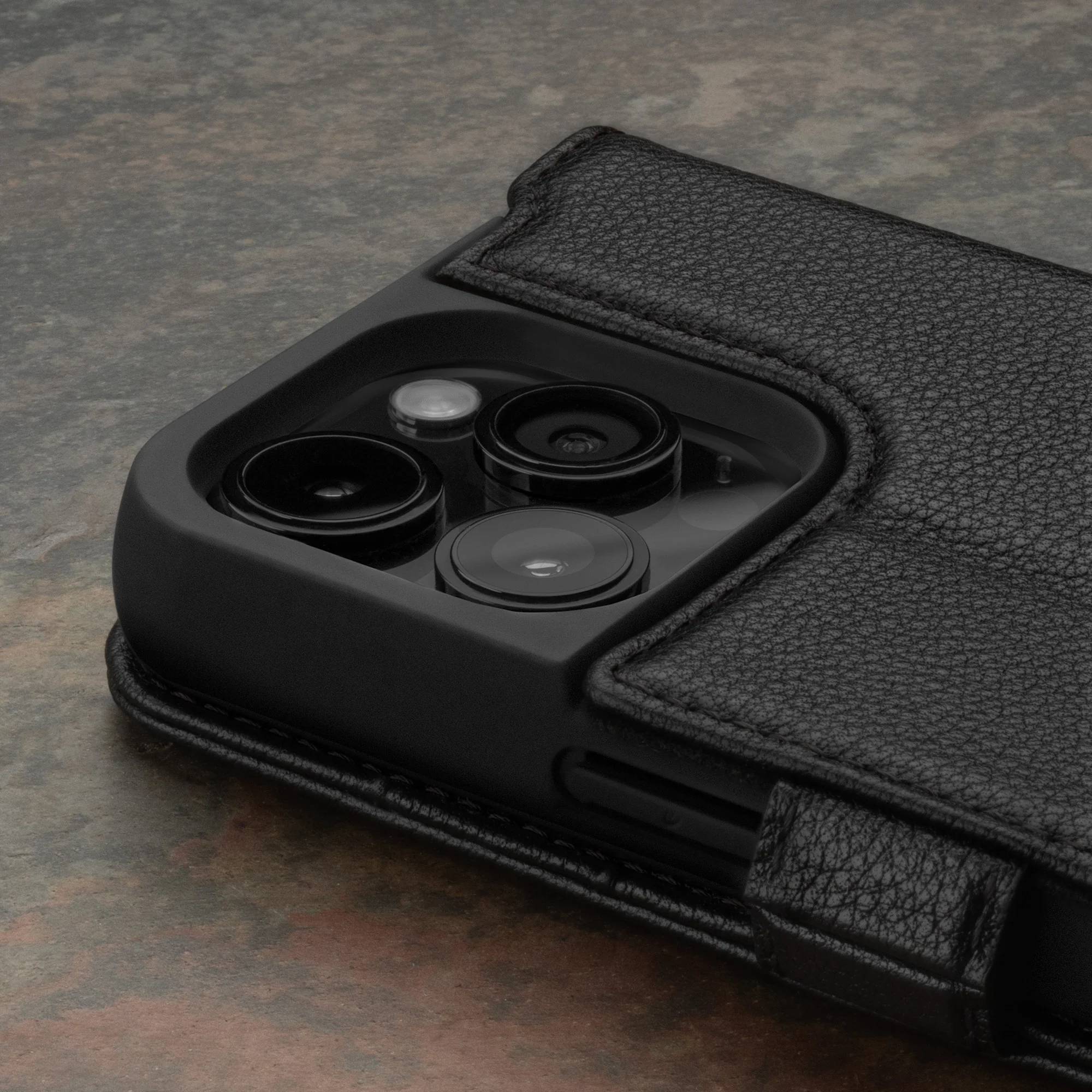 Apple iPhone 15 Pro Max Leather Wallet Case (MagSafe Charging) - Image 34