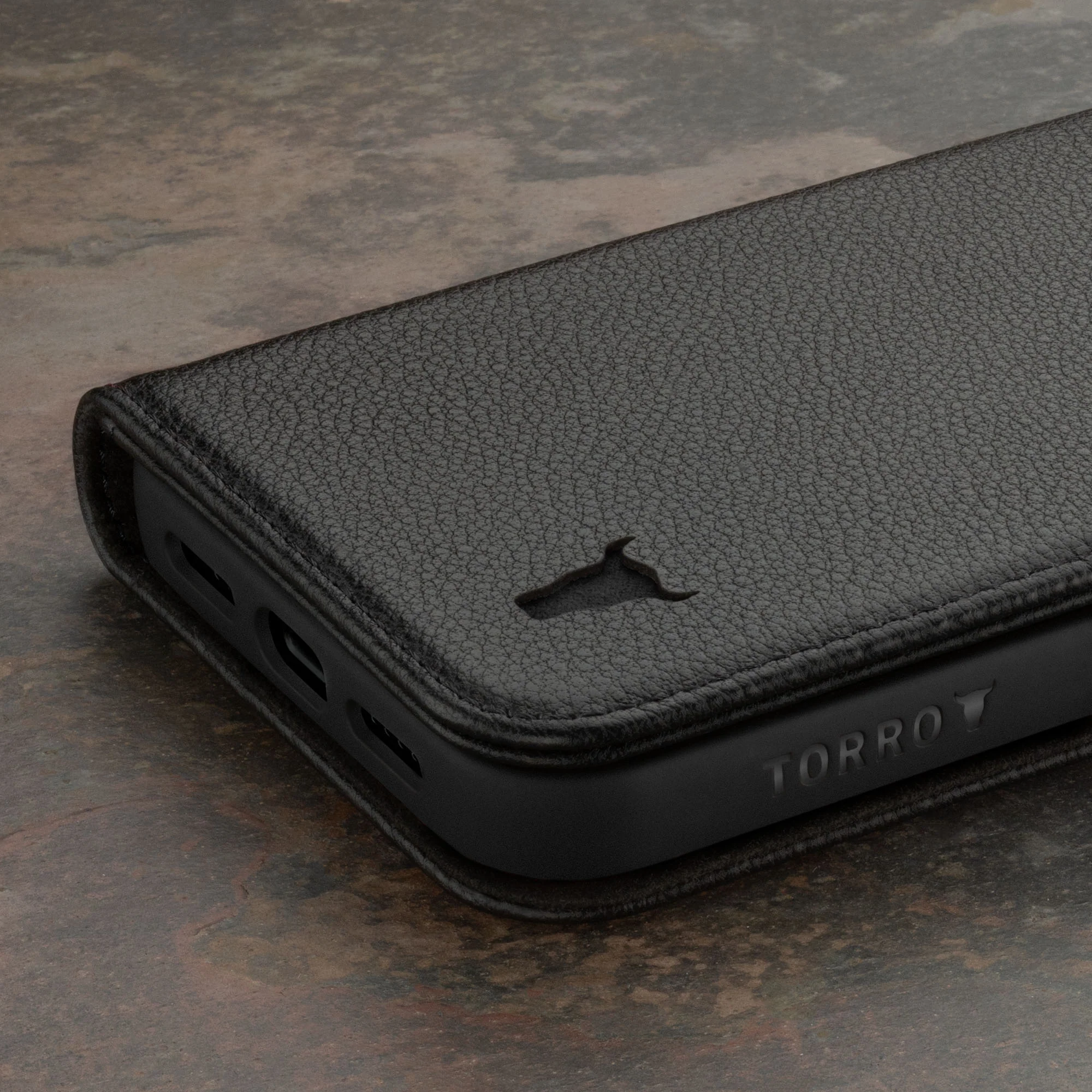 Apple iPhone 15 Pro Max Leather Wallet Case (MagSafe Charging) - Image 36