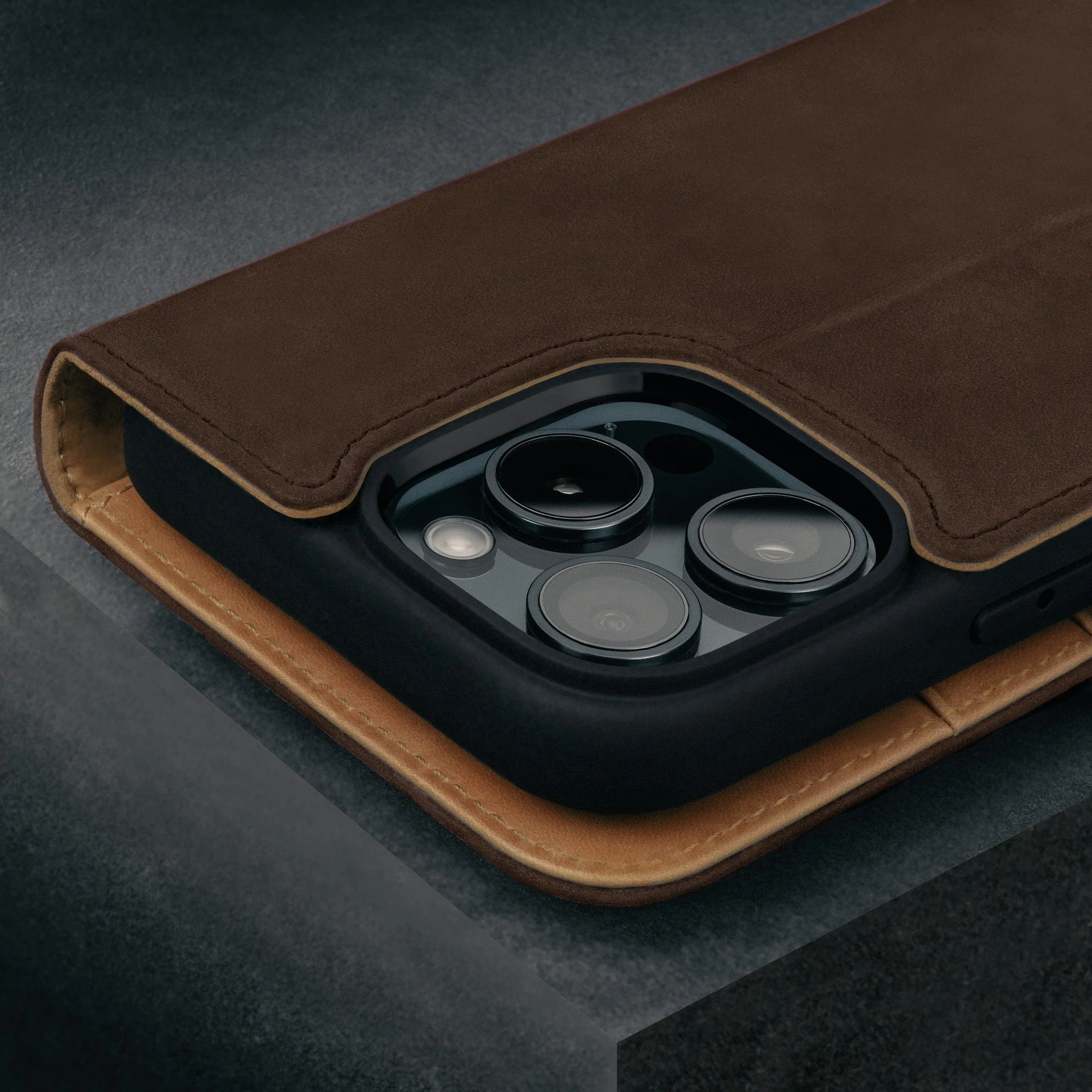 Apple iPhone 16 Pro 2-in-1 Leather Wallet Case (with Detachable Cover & MagSafe Compatible) - Image 13