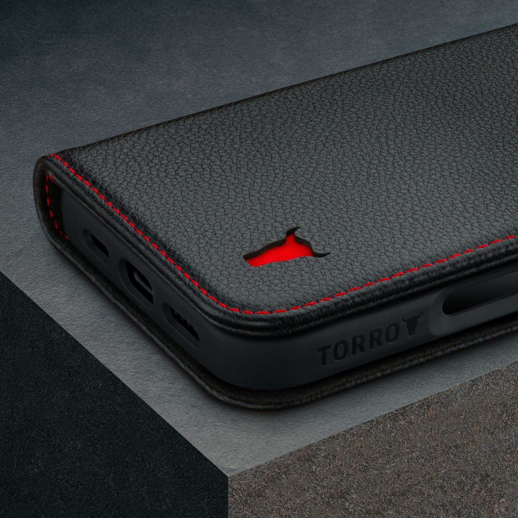 Apple iPhone 16 Pro Max Leather Wallet Case (MagSafe Charging) - Image 11