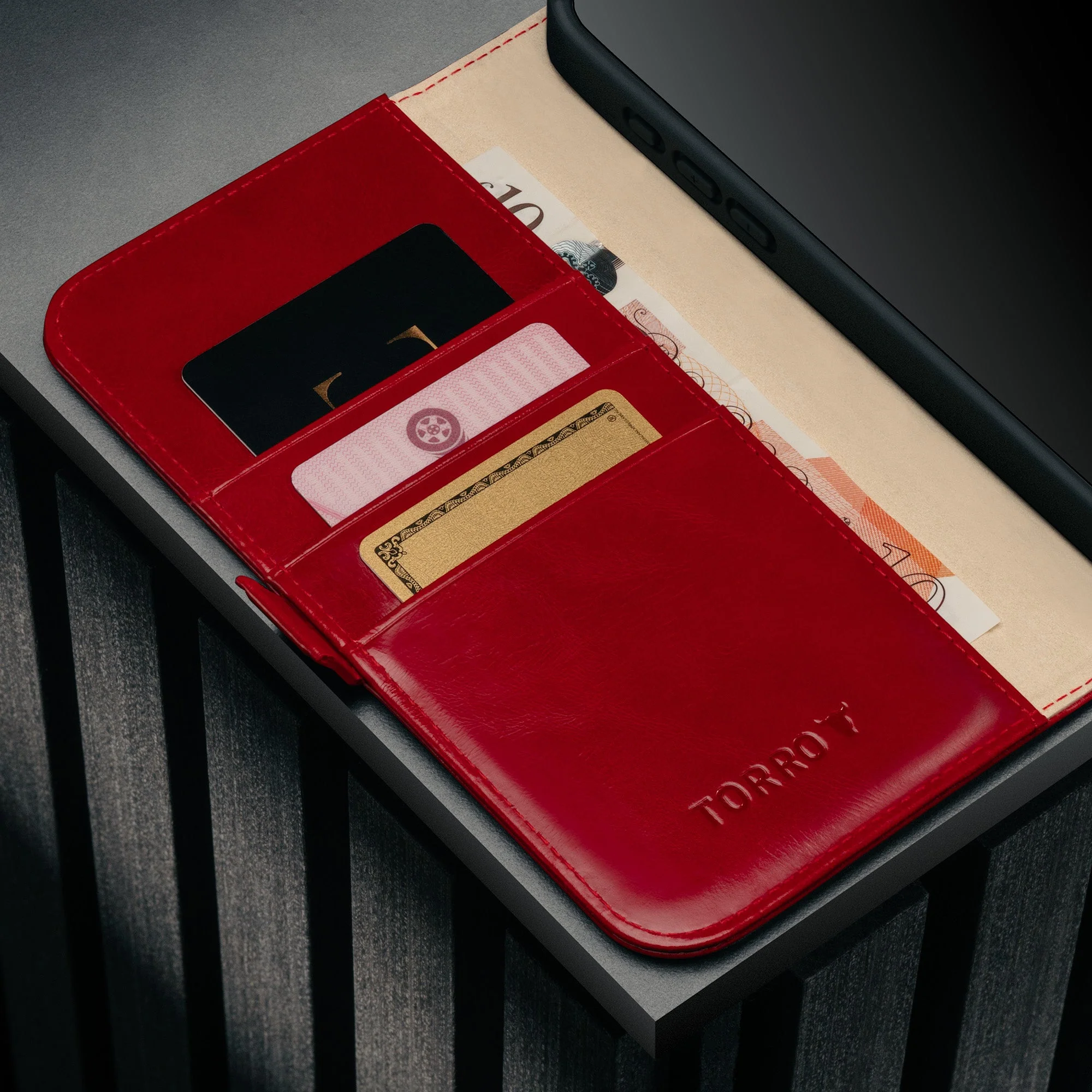 Apple iPhone 17 Pro Leather Wallet Case (MagSafe Charging) - Image 35