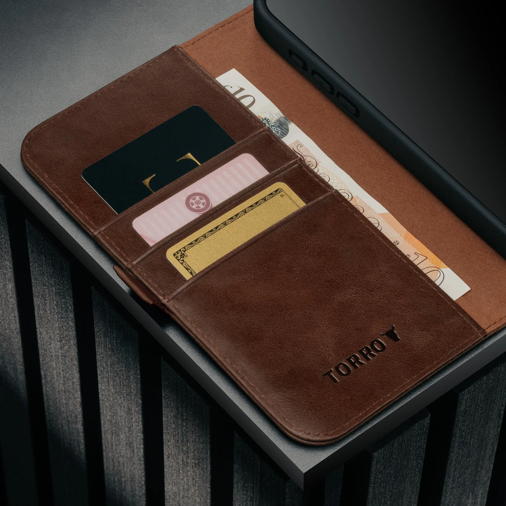 Apple iPhone Air Leather Wallet Case (MagSafe Charging) - Image 12