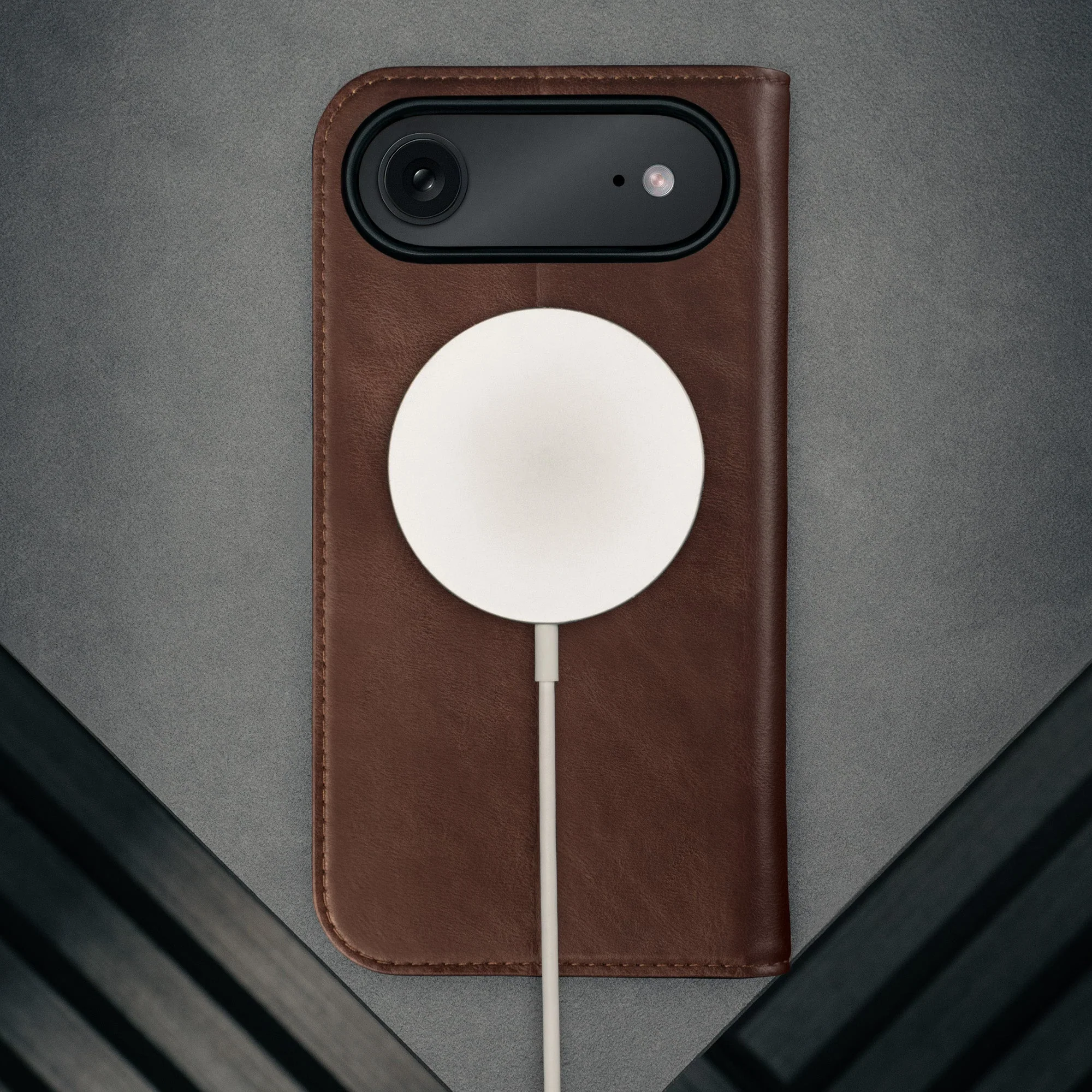 Apple iPhone Air Leather Wallet Case (MagSafe Charging) - Image 16