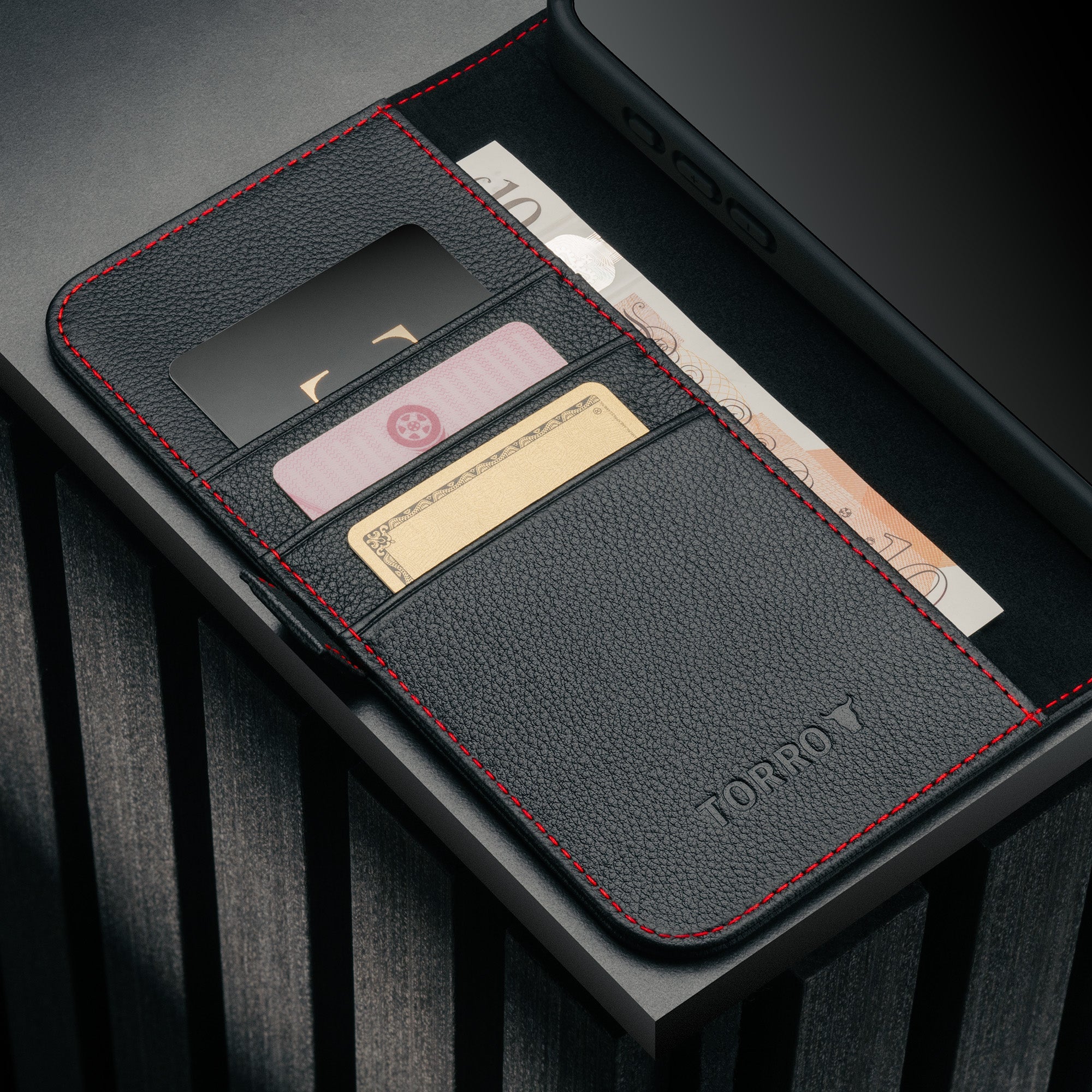 Apple iPhone Air Leather Wallet Case (MagSafe Charging) - Image 6