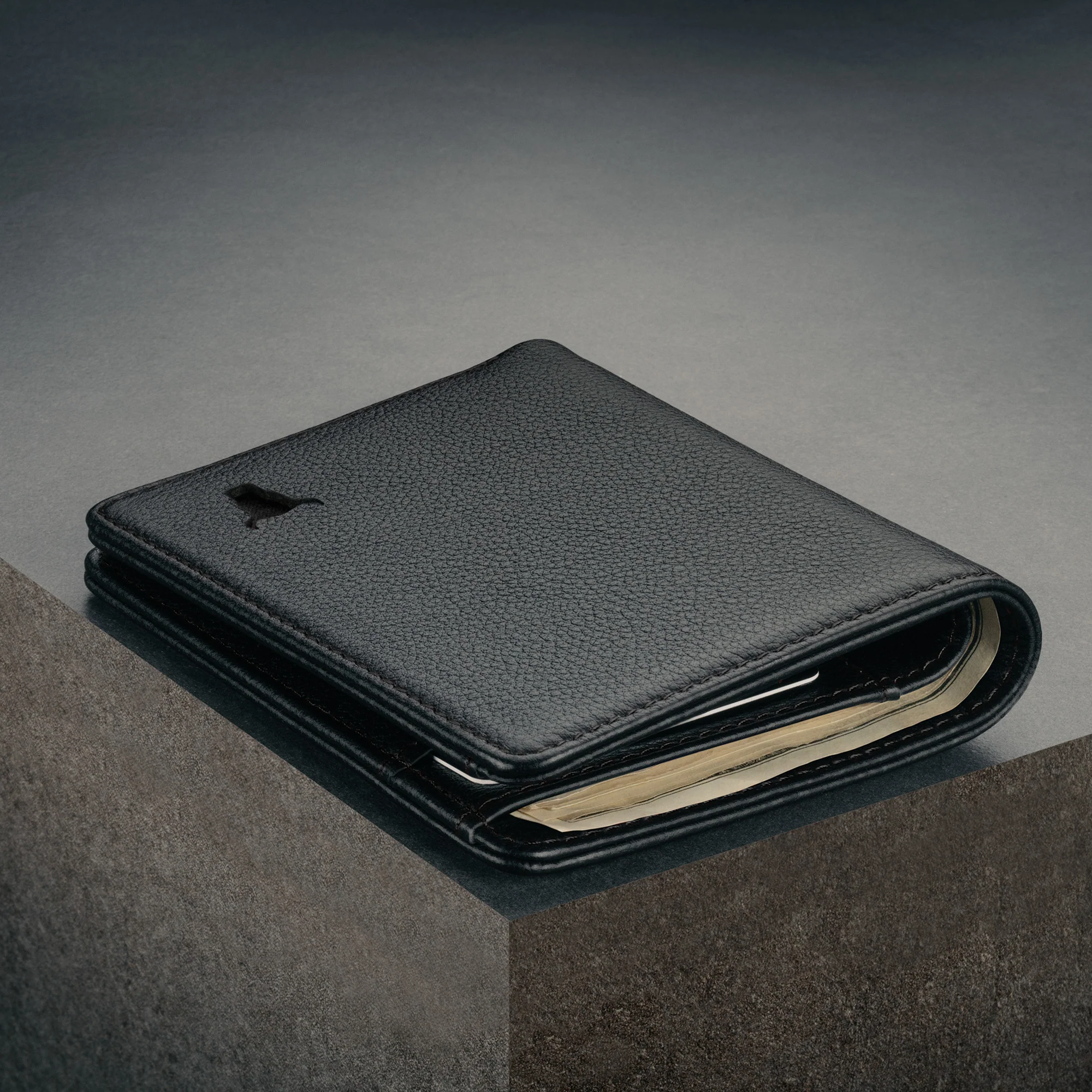 Slim Leather Bifold Wallet (with RFID Protection) - Image 12