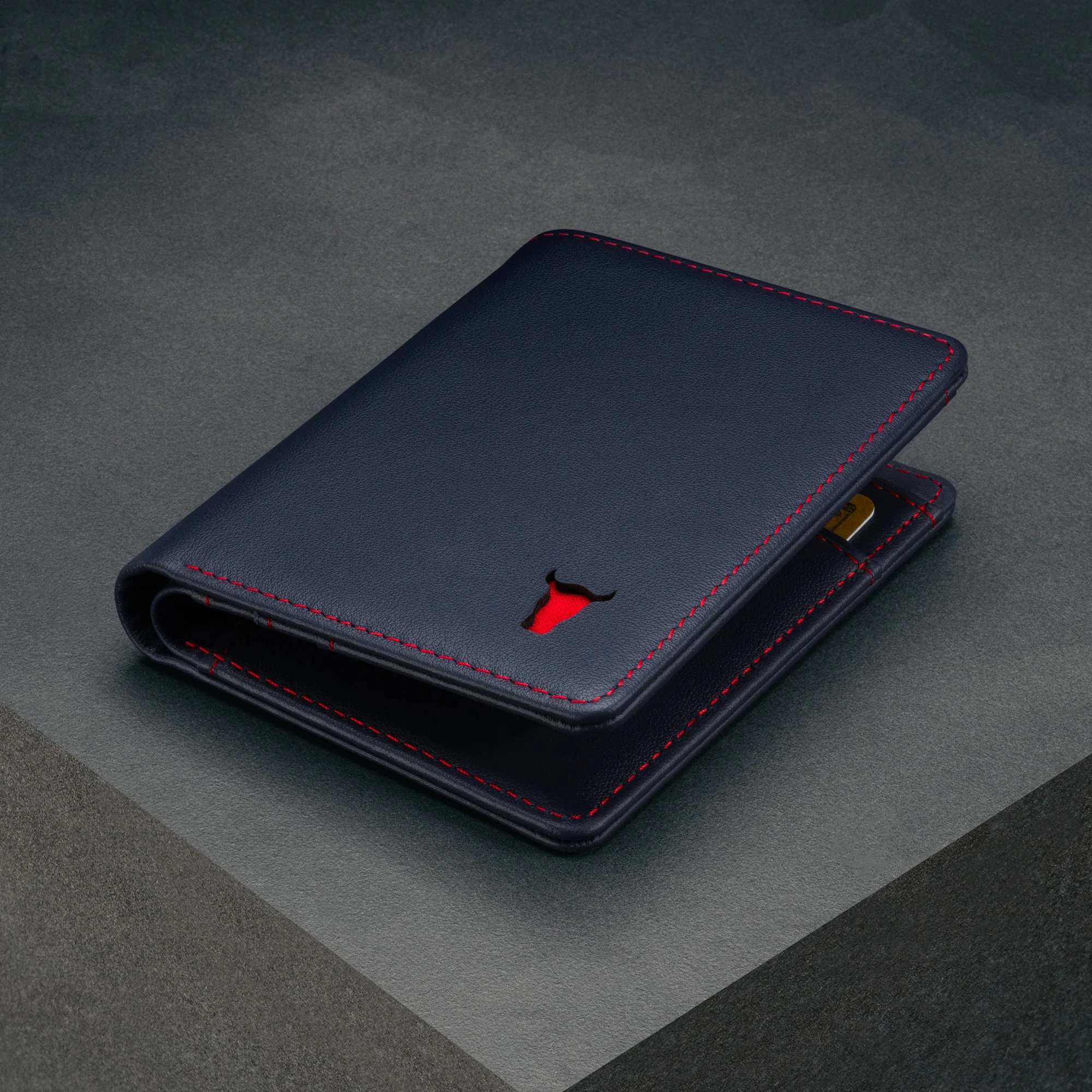 Slim Leather Bifold Wallet (with RFID Protection) - Image 17