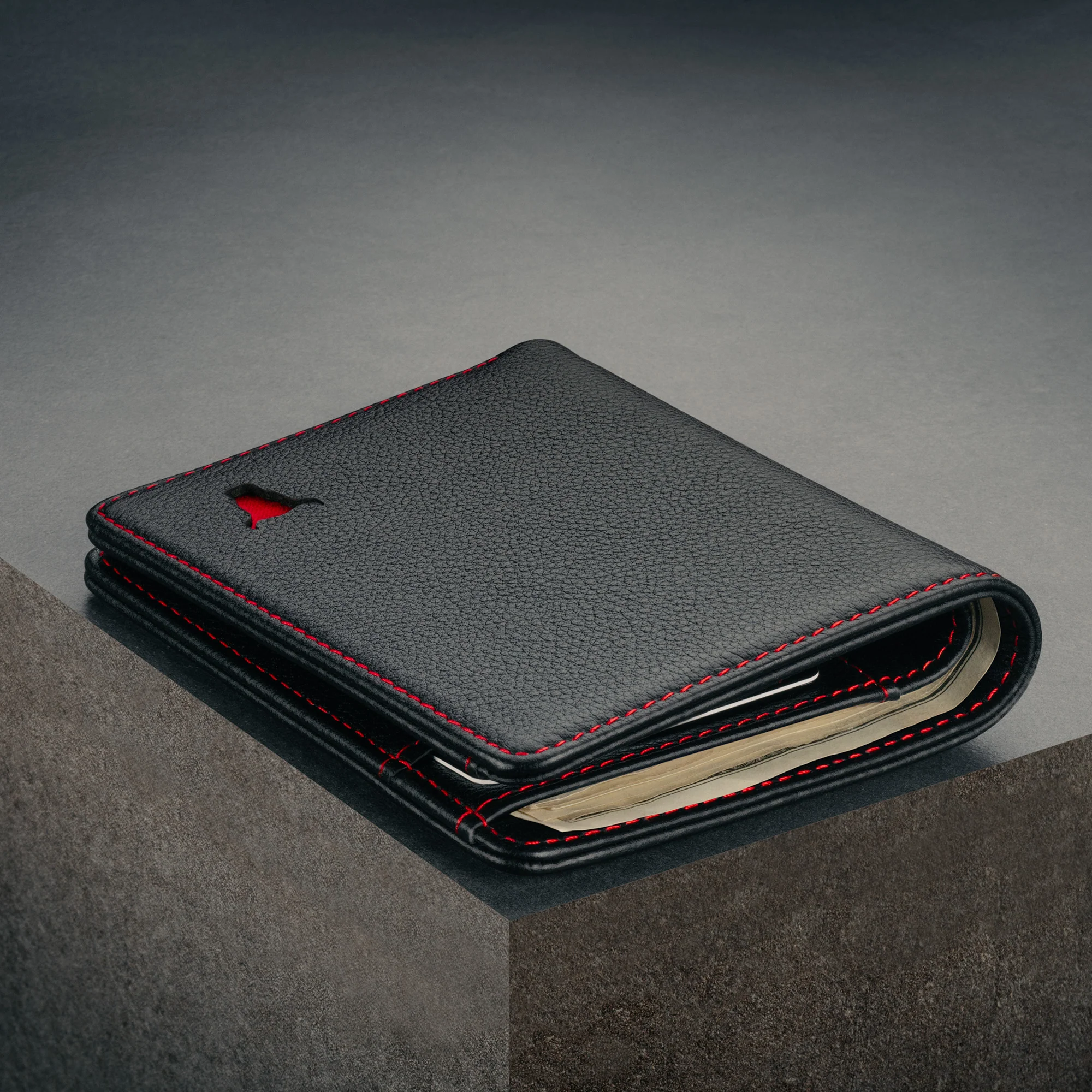 Slim Leather Bifold Wallet (with RFID Protection) - Image 8