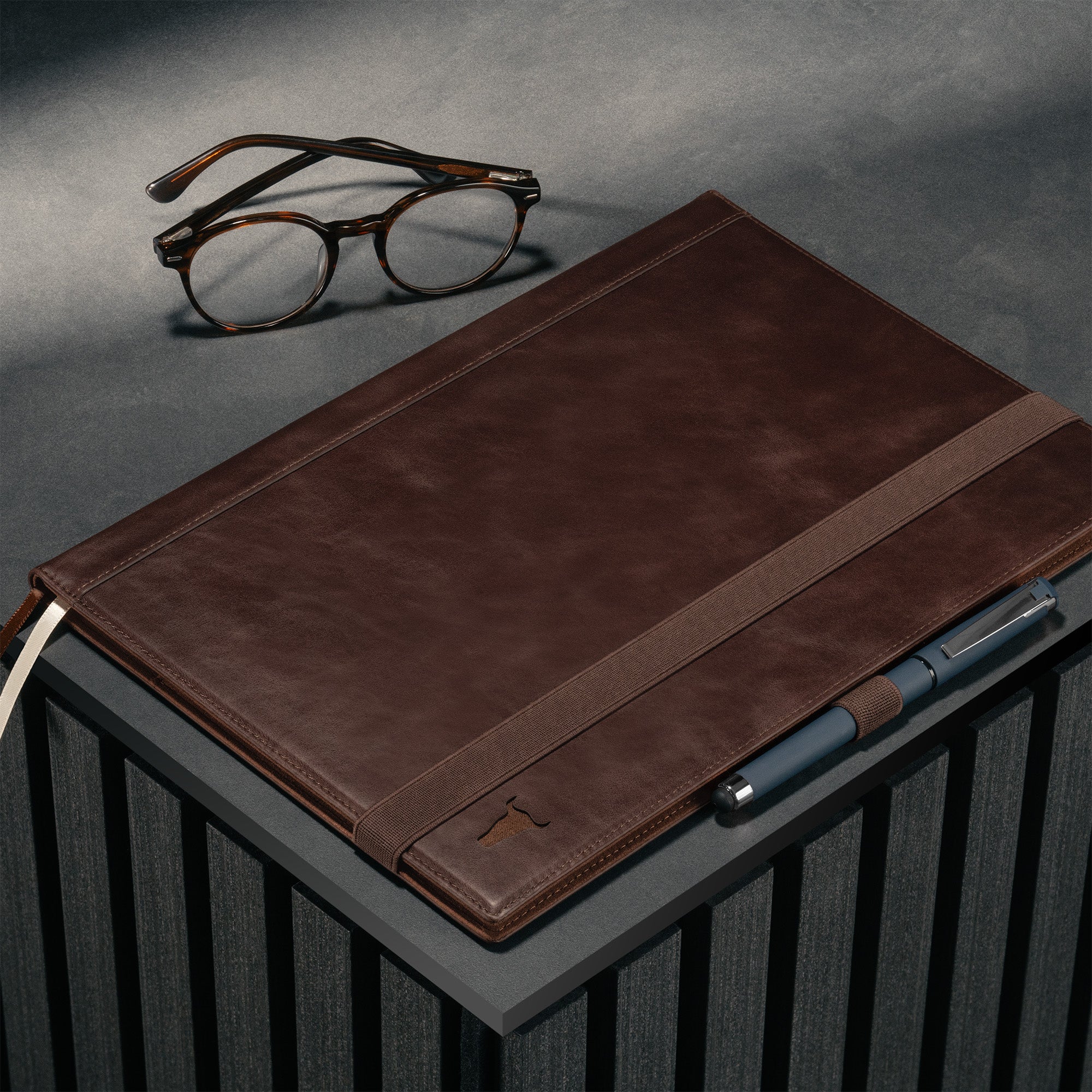 Refillable A4 / A5 Leather Notebook Cover (with Notebook Insert) - Image 8