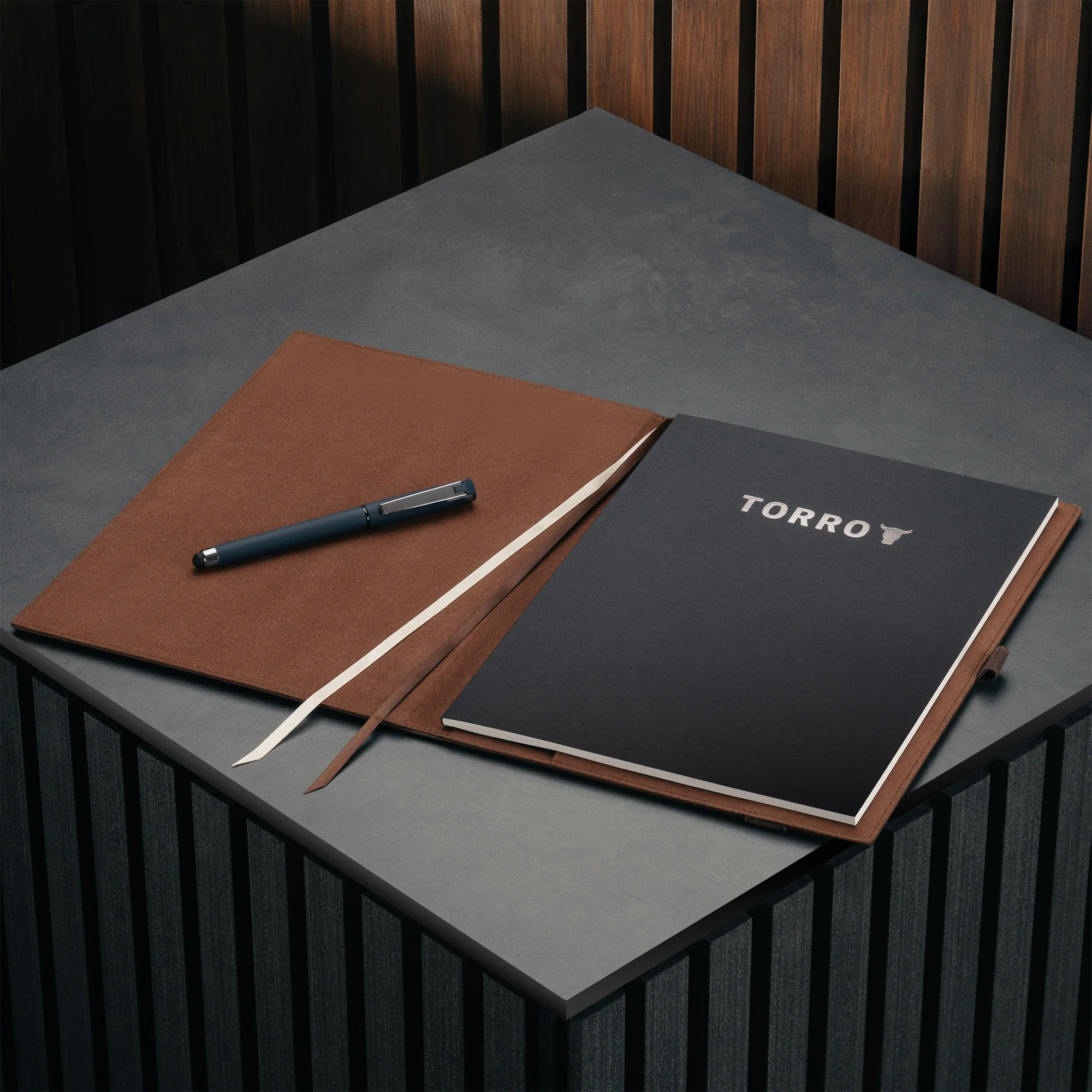 Refillable A4 / A5 Leather Notebook Cover (with Notebook Insert) - Image 9