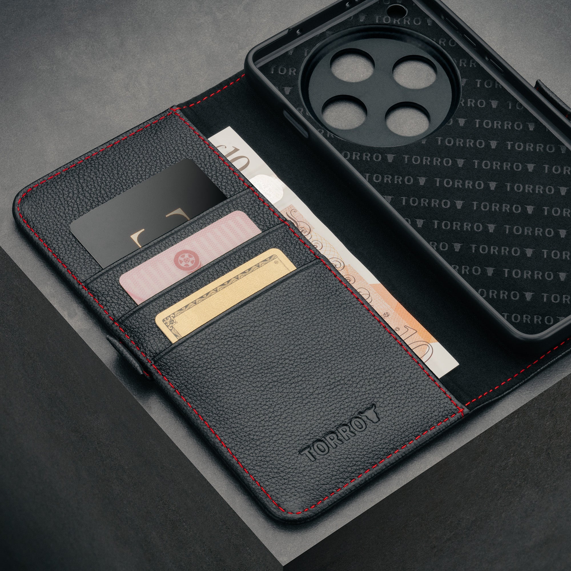 Oppo Find X8 Pro Leather Wallet Case - Image 4
